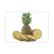 А5-Д-122 Ананас. Схема для вышивки бисером ТМ Acorns
