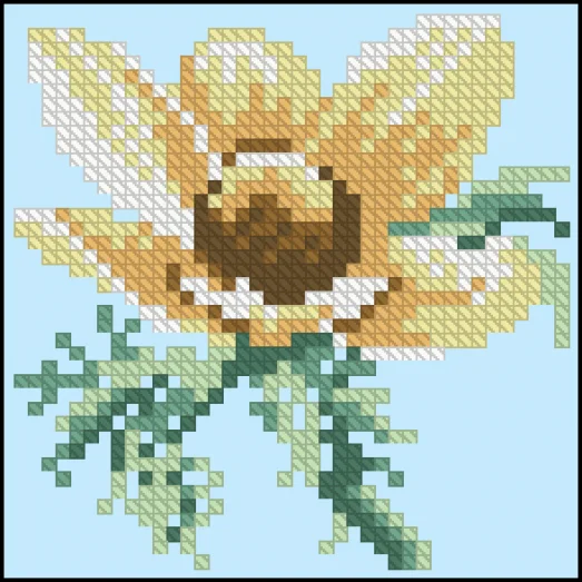 ФЧК-6003 Анемона. Схема для вышивки бисером Феникс