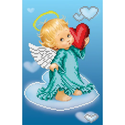 БИС-1311 С Любовью. Схема для вышивки бисером Арт Лар