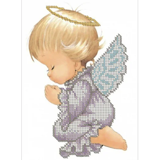 А5-Д-034 Ангел. Схема для вышивки бисером ТМ Acorns