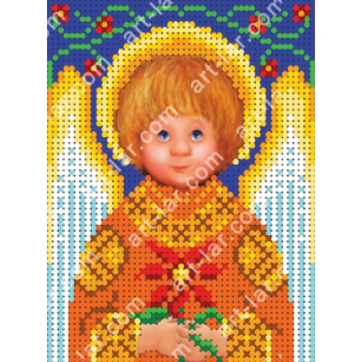 БИС-3115с Ангелочек Любви и Нежности. Схема для вышивки бисером Арт Лар
