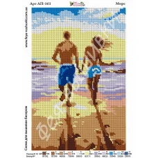 АП-161 Море. Схема для вышивки бисером. ТМ Фея Вышивки