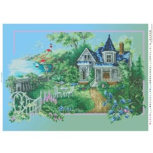 ЧВ-8003 Аромат лета. Схема для вышивки бисером. Бисерок