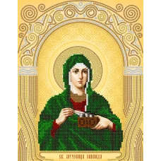 АС4-113 Св.Мученица Зинаида. Схема для вышивки бисером А-Строчка