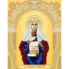 АС4-119 Св.Параскева Пятница. Схема для вышивки бисером А-Строчка