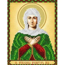 АС5-106 Св.Праведная Праматерь Лия (Лилия). Схема для вышивки бисером А-Строчка