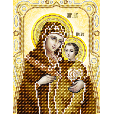 АС5-112 Вифлиемская Икона Божией Матери (Золото). Схема для вышивки бисером А-Строчка