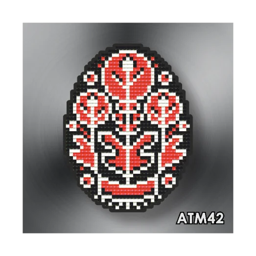 АТМ-042 Писанка «Семья» Набор магнит в алмазной технике ТМ Артсоло