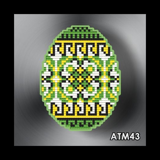 АТМ-043 Писанка «Достаток» Набор магнит в алмазной технике ТМ Артсоло ТМ Артсоло