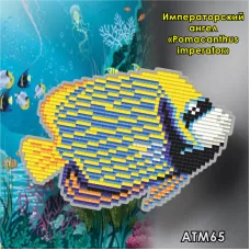 АТМ-065 Императорский ангел. Набор магнит в алмазной технике ТМ Артсоло
