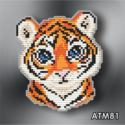 АТМ-081 Тигр.  Набор магнит в алмазной технике ТМ Артсоло