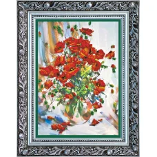 АВ-009 Маки. Набор для вышивки бисером. Абрис Арт