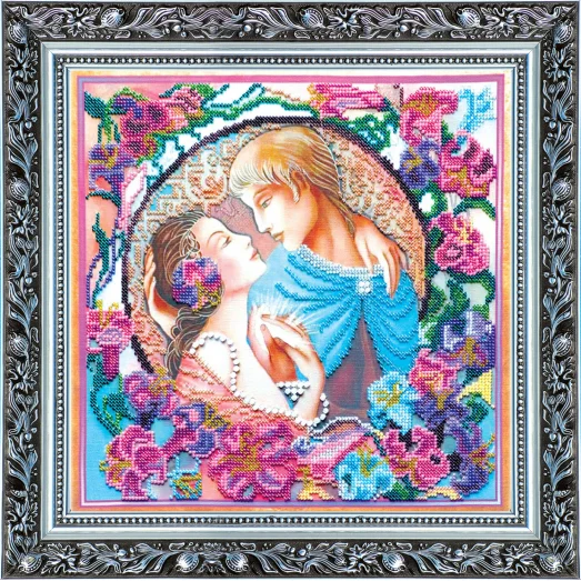 АВ-056 Влюбленные. Набор для вышивки бисером. Абрис Арт