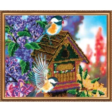 АВ-080 В саду 3. Набор для вышивки бисером. Абрис Арт