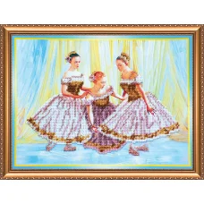 АВ-087 Танцовщицы. Набор для вышивки бисером. Абрис Арт