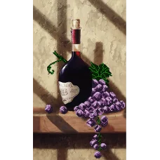 АХ2-009 Винная коллекция. Молинара (серия элит). Схема для вышивки бисером. А-Строчка
