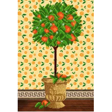 АХ2-021 Дерево Счастья. Схема для вышивки бисером. А-Строчка