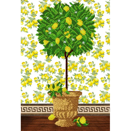 АХ2-020 Дерево Процветания. Схема для вышивки бисером. А-Строчка