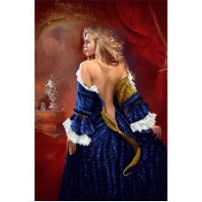 АХ2-038 Искушение. Схема для вышивки бисером. А-Строчка