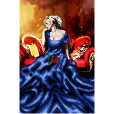 АХ2-047 Грех любви. Схема для вышивки бисером. А-Строчка