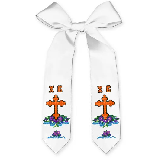 В-001 Бантик Пасхальный. Схема для вышивки бисером СвитАрт