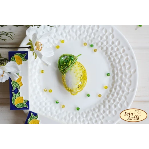 Б-001 Лимончик. Набор для вышивки украшения Тела Артис