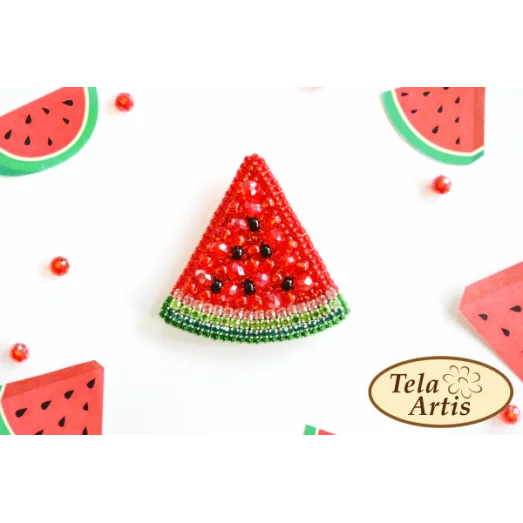 Б-004 Арбузик. Набор для вышивки украшения Тела Артис