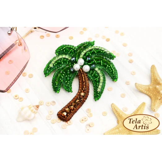 Б-009 Пальма. Набор для вышивки украшения Тела Артис