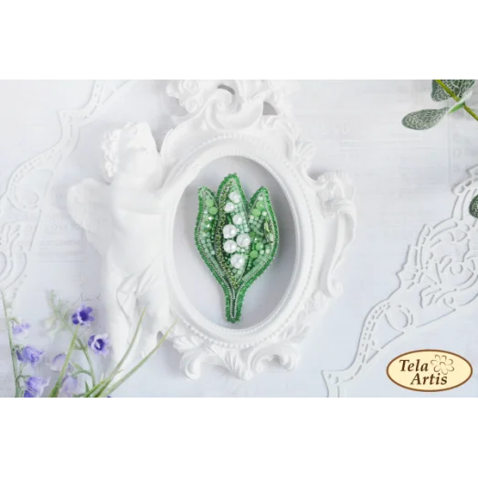 Б-014 Ландыш. Набор для вышивки украшения Тела Артис