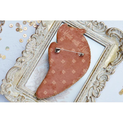 Б-027 Сова Луиза. Набор для вышивки украшения Тела Артис