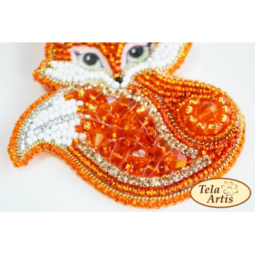 Б-105 Лиса. Набор для вышивки украшения Тела Артис