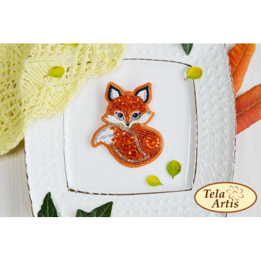 Б-105 Лиса. Набор для вышивки украшения Тела Артис