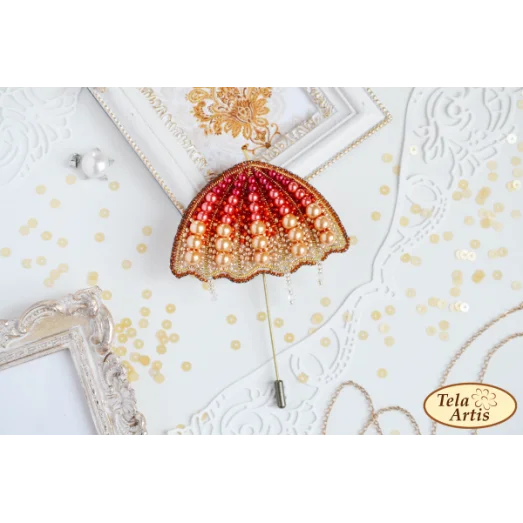 Б-106 Солнечный зонт. Набор для вышивки украшения Тела Артис