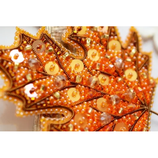 Б-116 Золотой клен. Набор для вышивки украшения Тела Артис