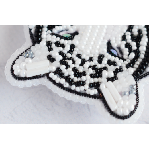 Б-118 Белый тигр. Набор для вышивки украшения Тела Артис