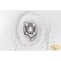 Б-118 Белый тигр. Набор для вышивки украшения Тела Артис