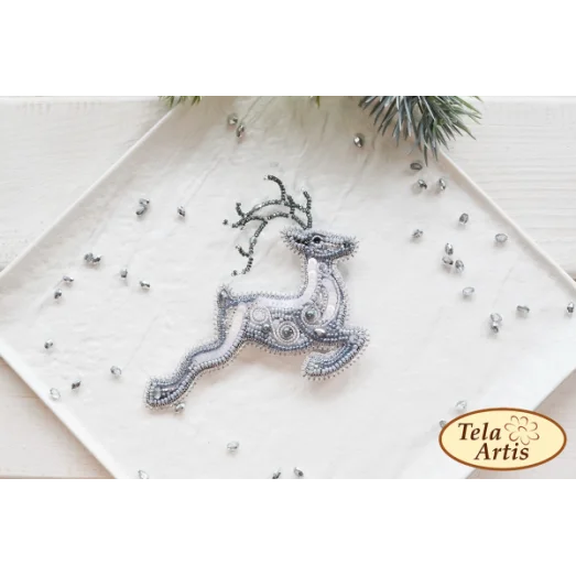Б-201 Олень. Набор для вышивки украшения Тела Артис