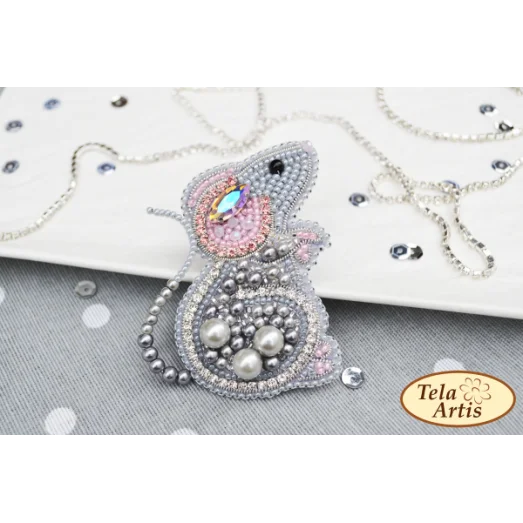 Б-202 Мышка. Набор для вышивки украшения Тела Артис