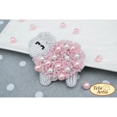 Б-205 Овечка. Набор для вышивки украшения Тела Артис