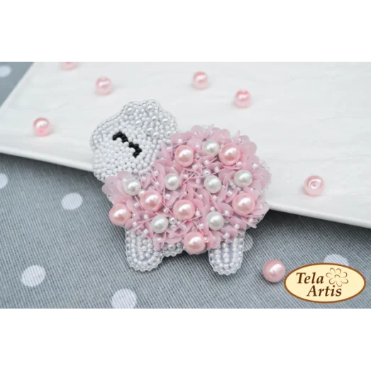 Б-205 Овечка. Набор для вышивки украшения Тела Артис