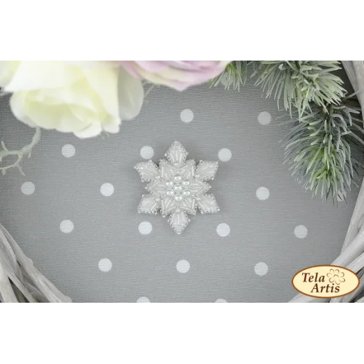 Б-206 Снежинка. Набор для вышивки украшения Тела Артис