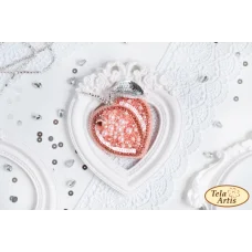 Б-218 Хрустальный персик. Набор для вышивки украшения Тела Артис