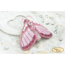 Б-225 Мотылек Розалия.  Набор для вышивки украшения Тела Артис