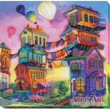 АВ-589 Под цветными небесами. Набор для вышивки бисером. Абрис Арт