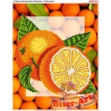 ВА-0201в (А4) Апельсин. Схема для вышивки бисером БисерАрт