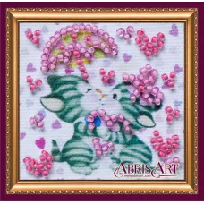 АММ-050 Влюбленная пара. Набор для вышивки бисером Абрис Арт