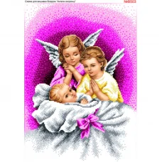 ВА-503В (А3) Ангелы хранители. Схема для вышивки бисером БисерАрт