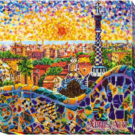 АВ-610 Парк Гуэль. Набор для вышивки бисером. Абрис Арт