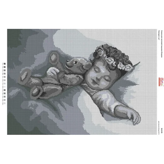 БА2-096 Мишка. Схема для вышивки бисером ТМ Вышиванка