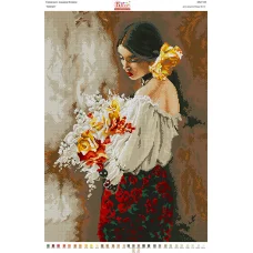 БА2-184 Беатрис. Схема для вышивки бисером ТМ Вишиванка